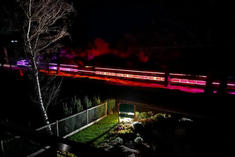 Puffing Billy winter Train of Lights